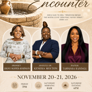 Worship At the Well Encounter